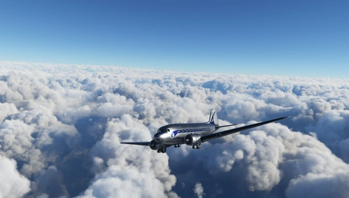 Douglas DC-3 in Air France registered F-BBBE Livery
