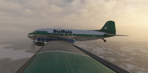 Douglas DC-3 in Buffalo Airways C-GPNR Livery - Includes GPS Version!! thumbnail 14