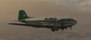 Douglas DC-3 in Buffalo Airways C-GPNR Livery - Includes GPS Version!! thumbnail 9