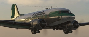Douglas DC-3 in Buffalo Airways C-GPNR Livery - Includes GPS Version!! thumbnail 13