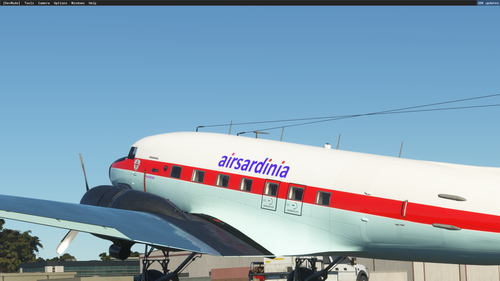 DOUGLAS DC-3 LIVERY "MUVRONE" (a sardinia Big Horn) FOR AIRSARDINIA VIRTUAL VA