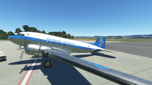 Douglas DC-3 Olympic Airways SX-BAA repaint request