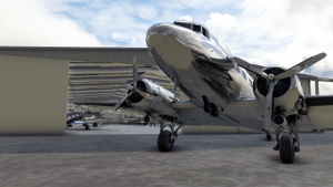 Douglas DC-3 | Polished Aluminium (Pax & Cargo) thumbnail 5