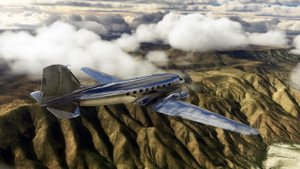 Douglas DC-3 | Polished Aluminium (Pax & Cargo) thumbnail 3