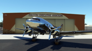 Douglas DC-3 | Polished Aluminium (Pax & Cargo) thumbnail 1