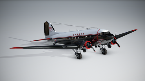 Douglas DC-3 RCAF 12938 (Dolly's Folly)