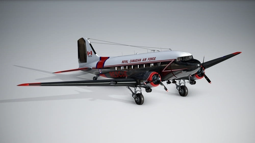 Douglas DC-3 RCAF KN258 Search and Rescue