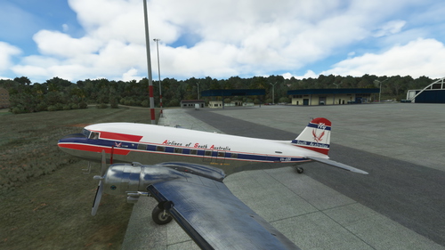 Douglas DC-3 Repaint request Airlines of South Australia (circa 1970) VH-ABR