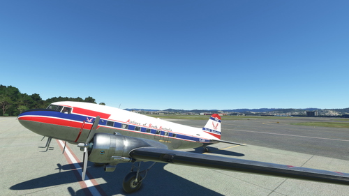 Douglas DC-3 Repaint request Airlines of South Australia (circa 1970) VH-ANW