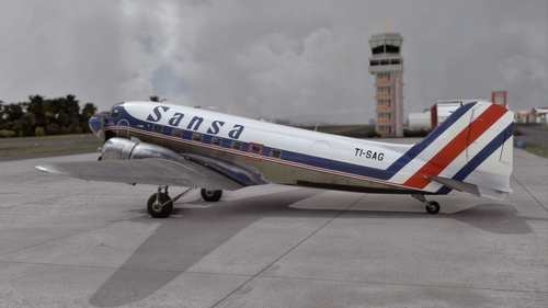 Douglas DC-3 SANSA "TI-SAG"