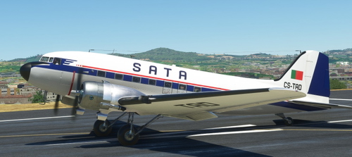 Douglas DC-3 Sata Air Açores CS-TAD