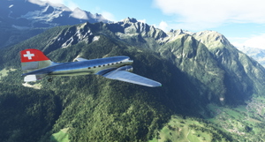 Douglas DC-3 N431HM Swiss colors thumbnail 5