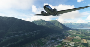 Douglas DC-3 N431HM Swiss colors thumbnail 4