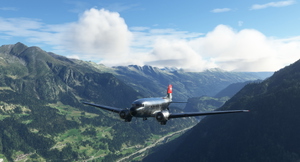 Douglas DC-3 N431HM Swiss colors thumbnail 6