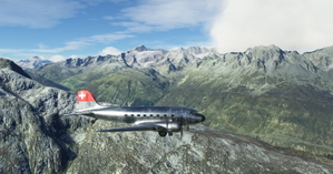 Douglas DC-3 N431HM Swiss colors thumbnail 8