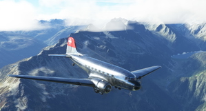 Douglas DC-3 N431HM Swiss colors thumbnail 1