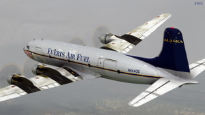 Douglas DC-6B | Everts Air Fuel N444CE "Spirit of America" (Weathered & Clean) [8K] thumbnail 5