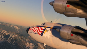 Douglas DC-6B | Everts Air Fuel N444CE "Spirit of America" (Weathered & Clean) [8K] thumbnail 13