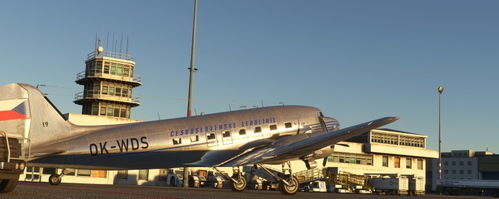 Douglas DC3 OK-WDS CSA historic livery