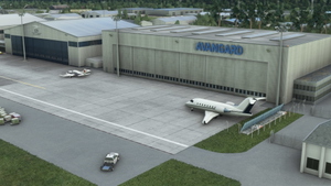 DRF Luftrettung, Karlsruhe/Baden-Baden (Aerosoft scenery enhancement) thumbnail 11
