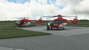 DRF Luftrettung, Karlsruhe/Baden-Baden (Aerosoft scenery enhancement) thumbnail 4