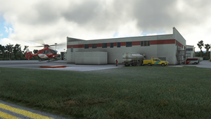 DRF Luftrettung, Karlsruhe/Baden-Baden (Aerosoft scenery enhancement) thumbnail 8