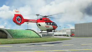 DRF Luftrettung, Karlsruhe/Baden-Baden (Aerosoft scenery enhancement) thumbnail 6