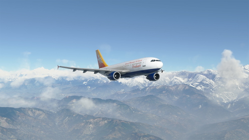 Drukair Airbus A310 (A5-RGF) 8K.
