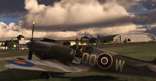 Duxford/DreamsofWings tribute livery for Spitfire IX