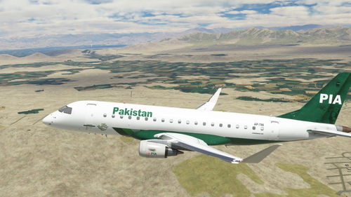 [E-175] Pakistan International Airlines (PIA) Livery
