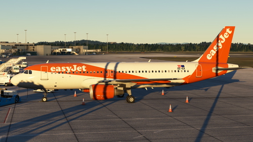 easyJet europe OE-ICK with Cabin - Fenix A320 8K
