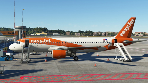 easyJet europe OE-INM with Cabin - Fenix A320 8K