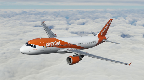 easyJet UK G-EZUK with Cabin - Fenix A320 8K