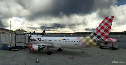 EC-NOP Volotea A320 [Fenix] Standerd livery