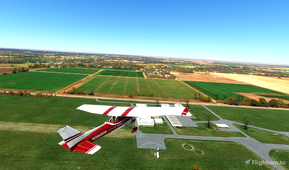 Echuca Airport Victoria Australia YECH for Microsoft Flight Simulator
