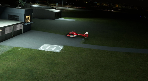 EDTF DRF Helipad für das Flughafen AddOn von airsplitter