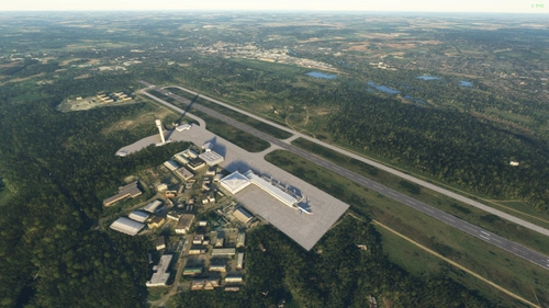 [EGLR] London Reading Airport (fictional revamp of RAF Greenham Common)