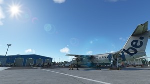 EGTE (Exeter Airport, England) GSX Profile - (superspud freeware) thumbnail 4