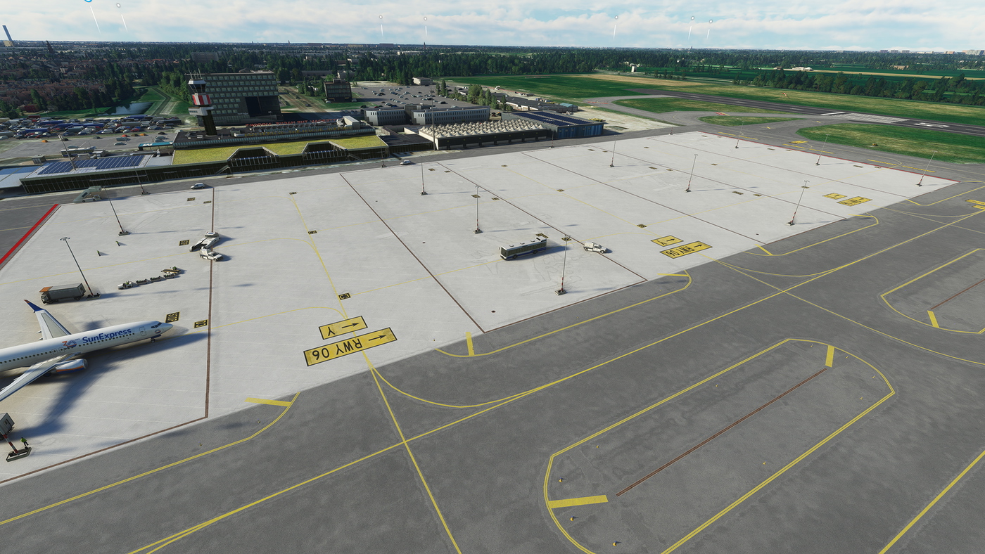 EHRD - Rotterdam The Hague Airport parking for Microsoft Flight ...