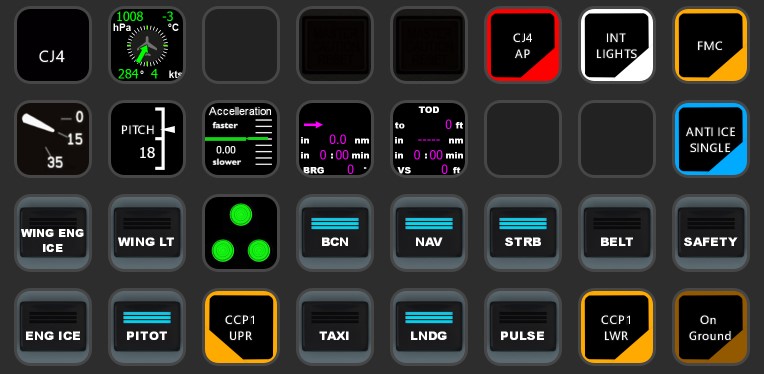 CJ4 AAO Scripts & StreamDeck XL & PLUS Profile and MCP Combo template - Image 1