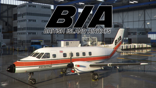EMB110-P1 Bandeirante BIA "G-AVES" (Fictional)
