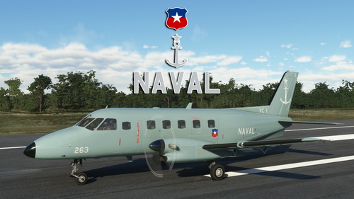 EMB110-P1 Bandeirante Chilean Navy 263 VC1