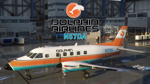 EMB110-P1 Bandeirante Dolphin Airlines "N57DA"