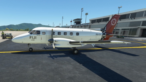 EMB110-P1 Bandeirante Fiji Link "DQ-FJY" (Fictional)