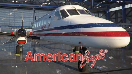 EMB110-P1 Bandeirante American Eagle "N6199D"