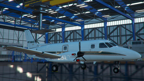 Embraer Bandeirante EMB110 NG Bandeirante - Abaeté Táxi Aéreo PT-GKO