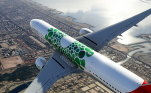 Emirates 777-300EF A6-EPU Expo 2020 - Green Sustainability (Textures Fixed) thumbnail 8