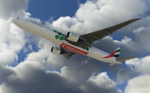 Emirates 777-300EF A6-EPU Expo 2020 - Green Sustainability (Textures Fixed) thumbnail 14