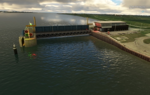 Emssperrwerk  (River Ems Flood Barrier) thumbnail 6