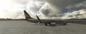 Ethiopian Airlines ET-APK PMDG 737-800 4K thumbnail 1